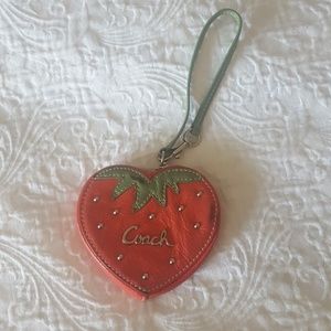 Coach Coin keychain